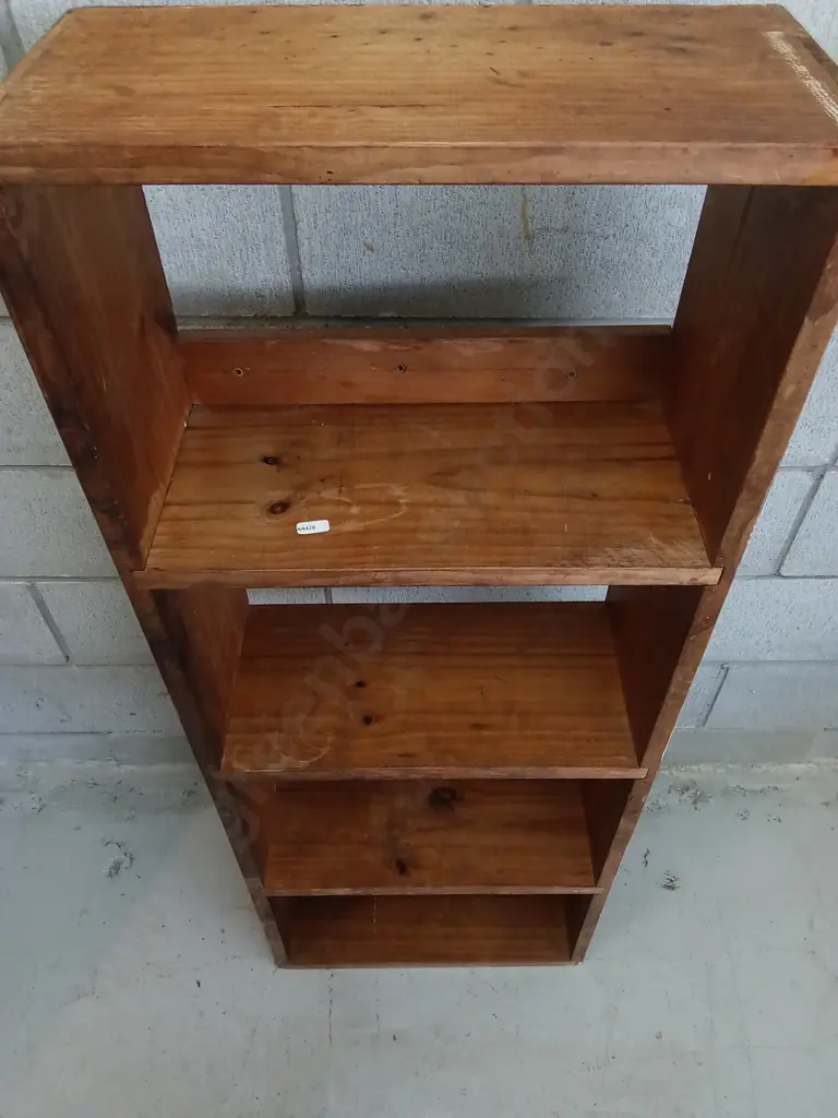 4 TIER LADDER BOOKSHELF, H 122CM X W 46CM X D 22CM Image 1++