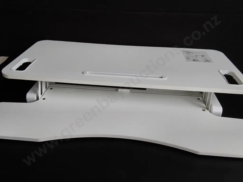HEIGHT ADJUSTABLE SIT-STAND DESK CONVERTER, W 96 CM Image 1++