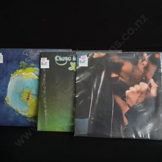 3 VINTAGE RECORDS, BRAND NEW