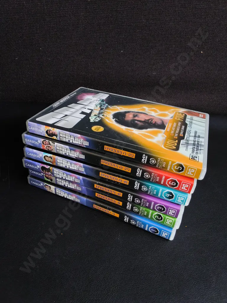 SPACE: 1999 DVD VOLUMES 1-6 YEAR 2, BY GERRY ANDERSON Image 1++