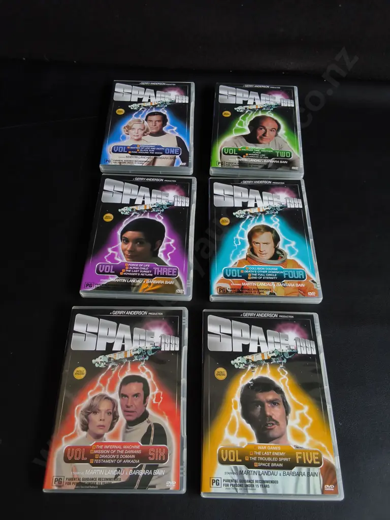 SPACE: 1999 DVD VOLUMES 1-6 YEAR 2, BY GERRY ANDERSON Image 1++