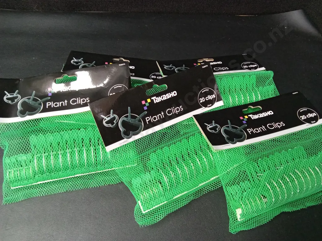 5 TAKASHO PLANT CLIPS 20 PACKS Image 1++