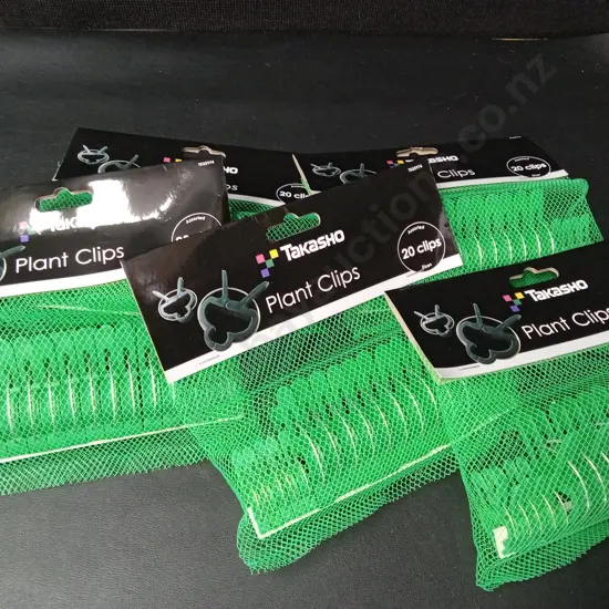 5 TAKASHO PLANT CLIPS 20 PACKS