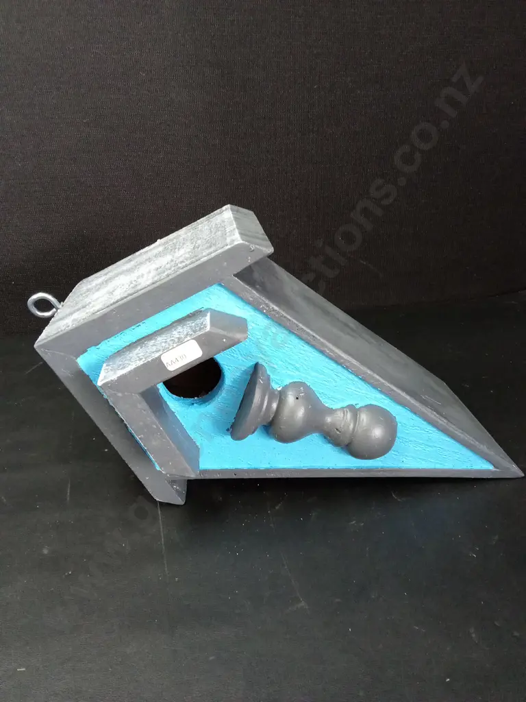 2 BIRD HOUSES TALLEST H42CM Image 1++