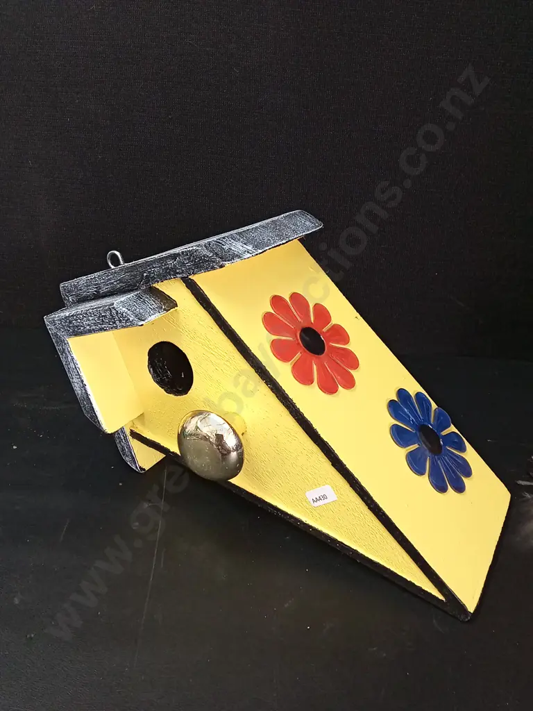 2 BIRD HOUSES TALLEST H58CM Image 1++