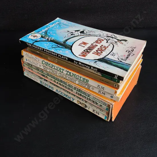 6 VINTAGE CARTOON BOOKS