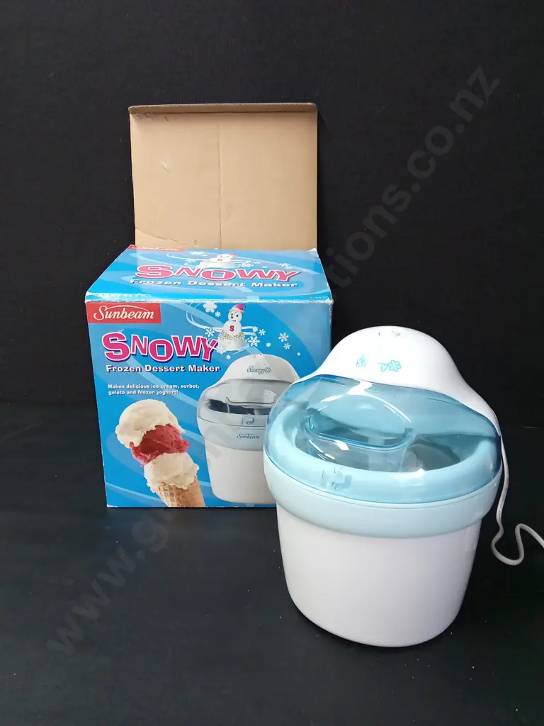 SUNBEAM SNOWY FROZEN DESSERT MAKER Image 1++