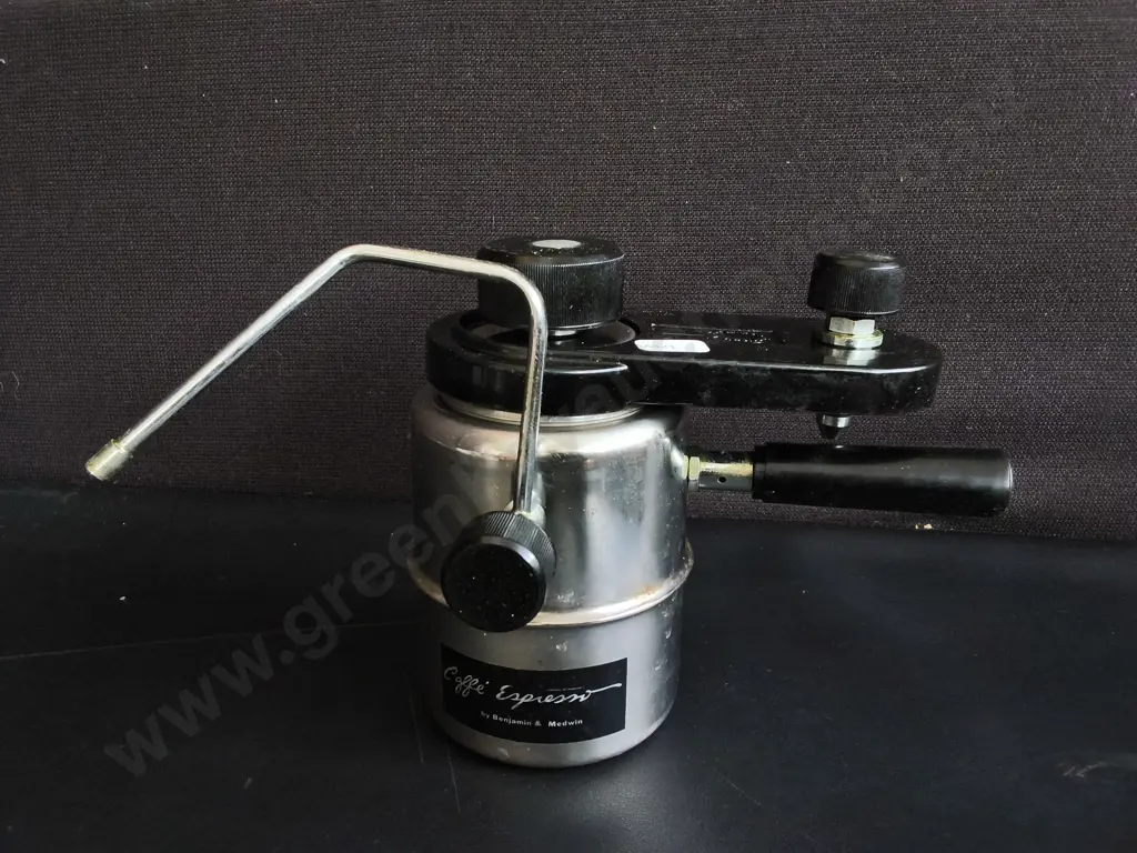 BENJAMIN AND MEDWIN CAFFE ESPRESSO STOVETOP ESPRESSO MAKER Image 1++