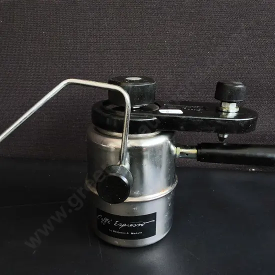 BENJAMIN AND MEDWIN CAFFE ESPRESSO STOVETOP ESPRESSO MAKER
