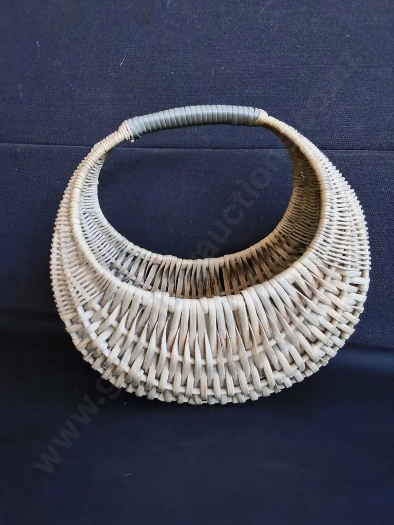 VINTAGE 70S BANANA BASKET BAG, H 35 CM Image 1++