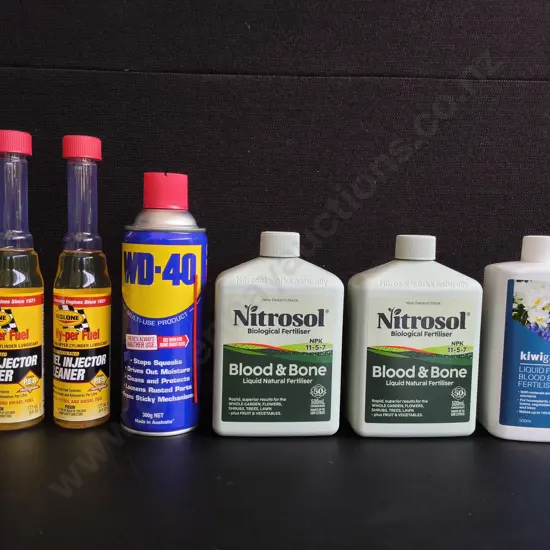 6 BRAND NEW GARDENING AND MAINTENANCE PRODUCTS