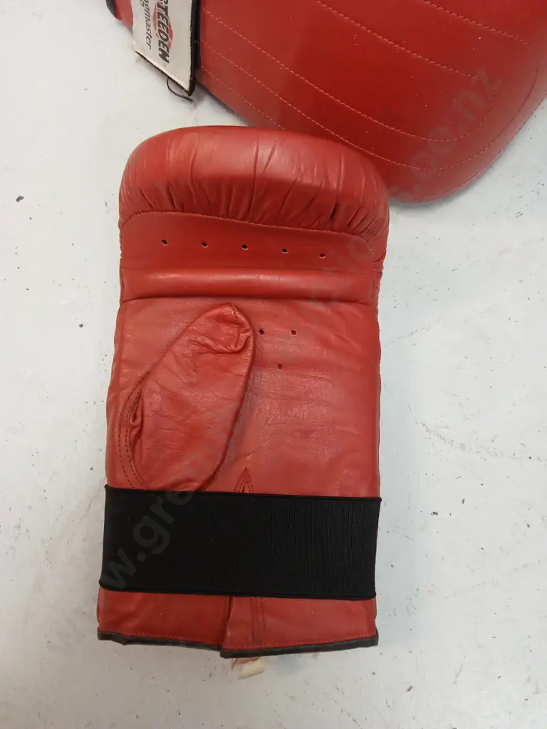 MADISON PUNCHING BAG (HT50), H 85CM AND GLOVES Image 1++