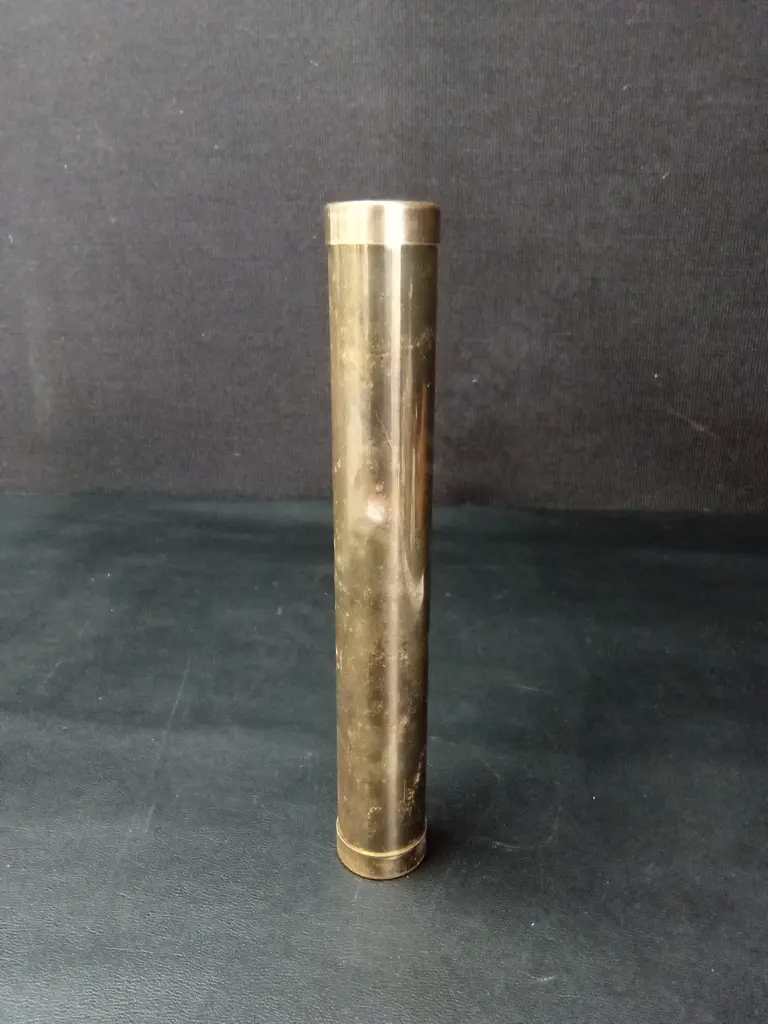 VINTAGE BRASS KALEIDOSCOPE H22CM Image 1++