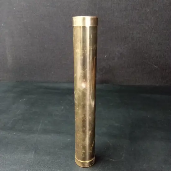 VINTAGE BRASS KALEIDOSCOPE H22CM
