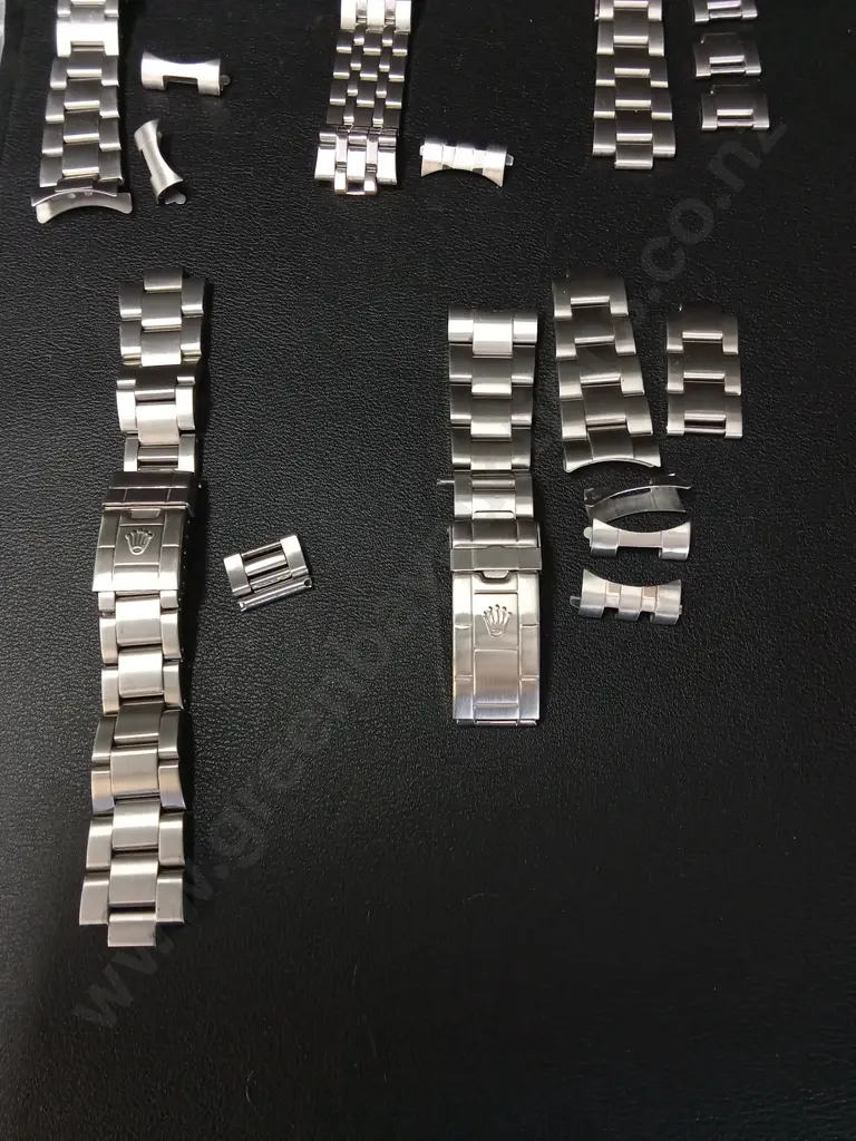 WATCH BRACELETS STAMPED ROLEX, OMEGA AND TISSOT Image 1++