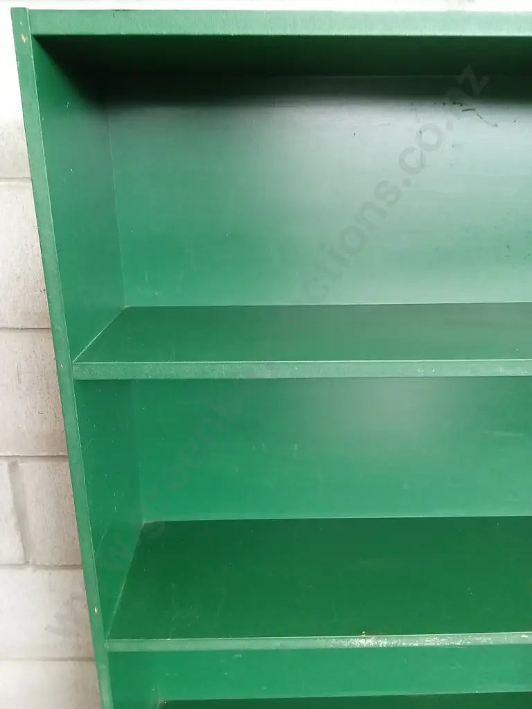 WOODEN 5 TIER BOOKSHELF, H 163CM X W 80CM X D 21CM Image 1++