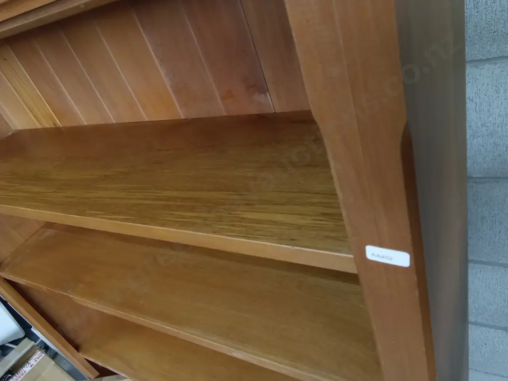 LARGE WOODEN SHELF WITH 6 SHELVES, H 181CM  X W 104CM X D 30CM Image 1++