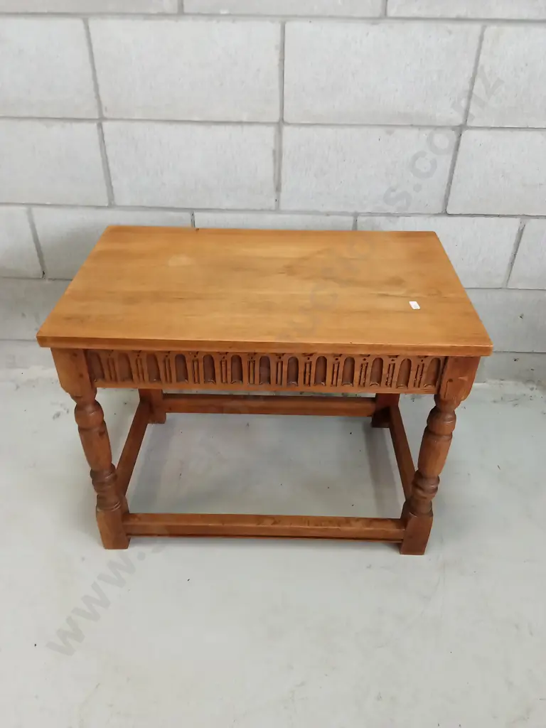 VINTAGE LOW BENCH/TABLE, H 54CM X W 69CM X D 42CM Image 1++