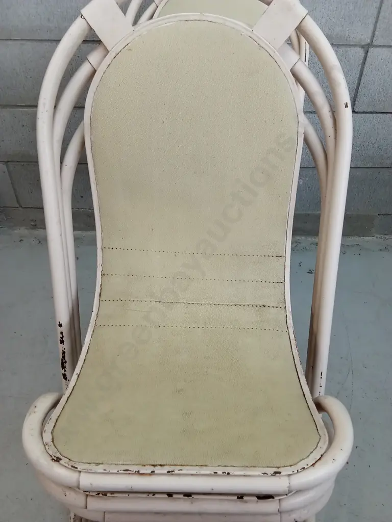 VINTAGE MID-CENTURY STAK-A-BYE STACKNG CHAIRS Image 1++