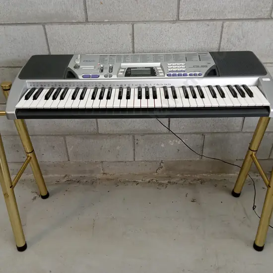 CTK-496 KEYBOARD WITH STAND (WORKING)