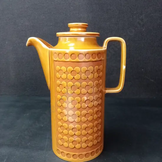 VINTAGE HORNSEA "SAFFRON" COFFEE POT H25CM