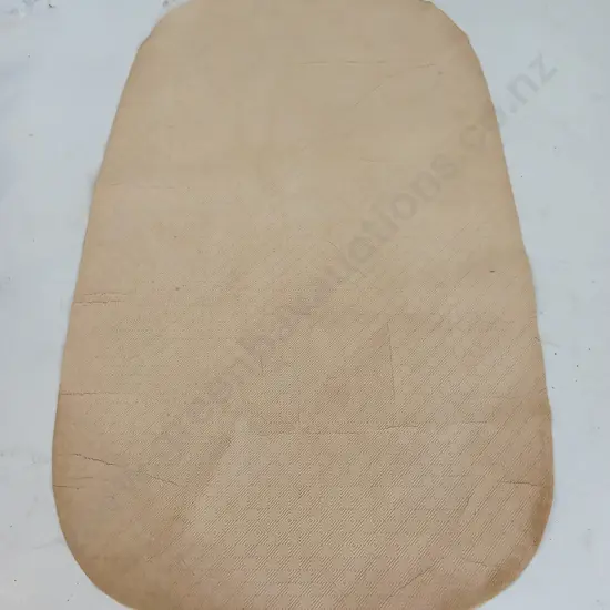 TEXTURED TAN HIDE, 170CM X 101CM