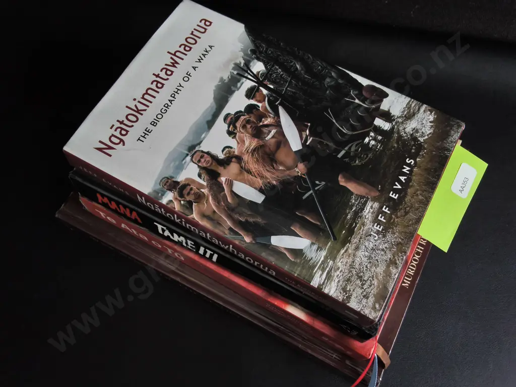 4 BOOKS ON MĀORI HISTORY AND CULTURE Image 1++