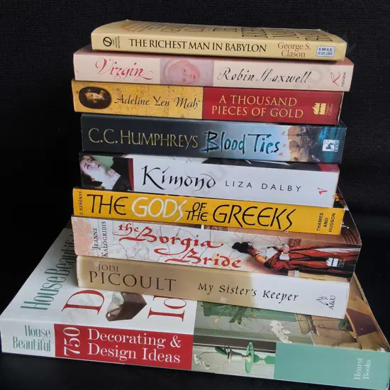 MIX OF 9 BOOKS