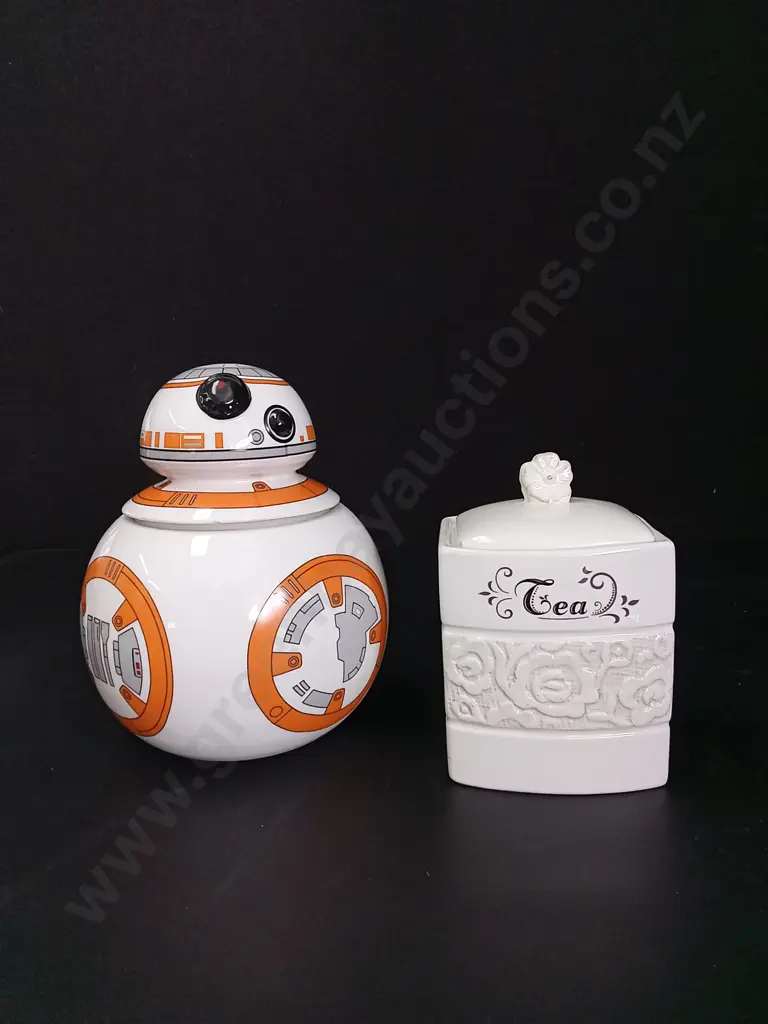 COOKIE JAR H22CM AND TEA JAR H15CM Image 1++