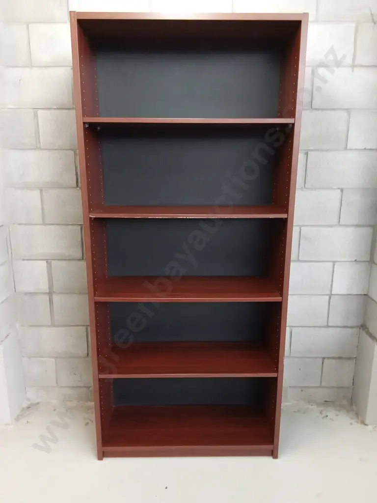 THREE TIER SHEVING UNIT, H 201CM X W 90CM X D 33CM Image 1++