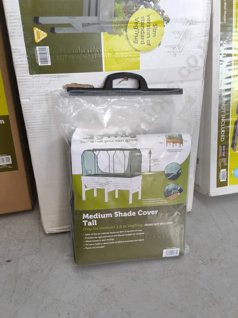 BRAND NEW WALL HUGGER 1.8M, SHADE COVER, SELF WATERING KIT, AND GREENHOUSE FRAMES, VEGTRUG Image 1++