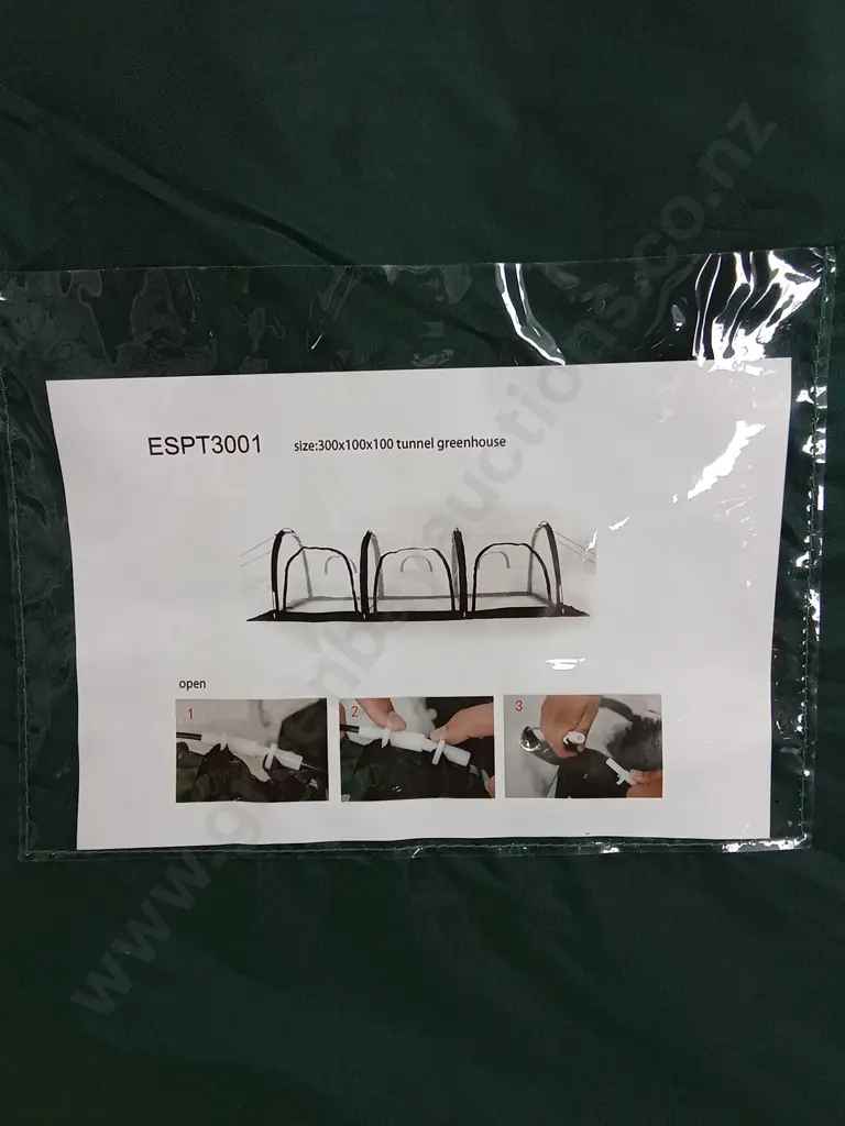 BRAND NEW TUNNEL GREENHOUSE, 300CM X 100CM X 100CM Image 1++
