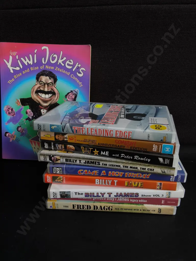 BILLY T COLLECTION, DVDS AND BOOK Image 1++