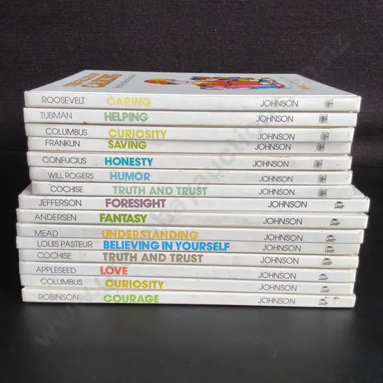 COLLECTION OF VINTAGE VALUETALES CHILDREN'S EDUCATIONAL BOOKS,15 PIECES