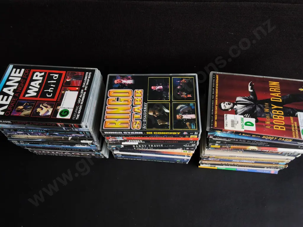 MIX OF MUSIC DVDS Image 1++