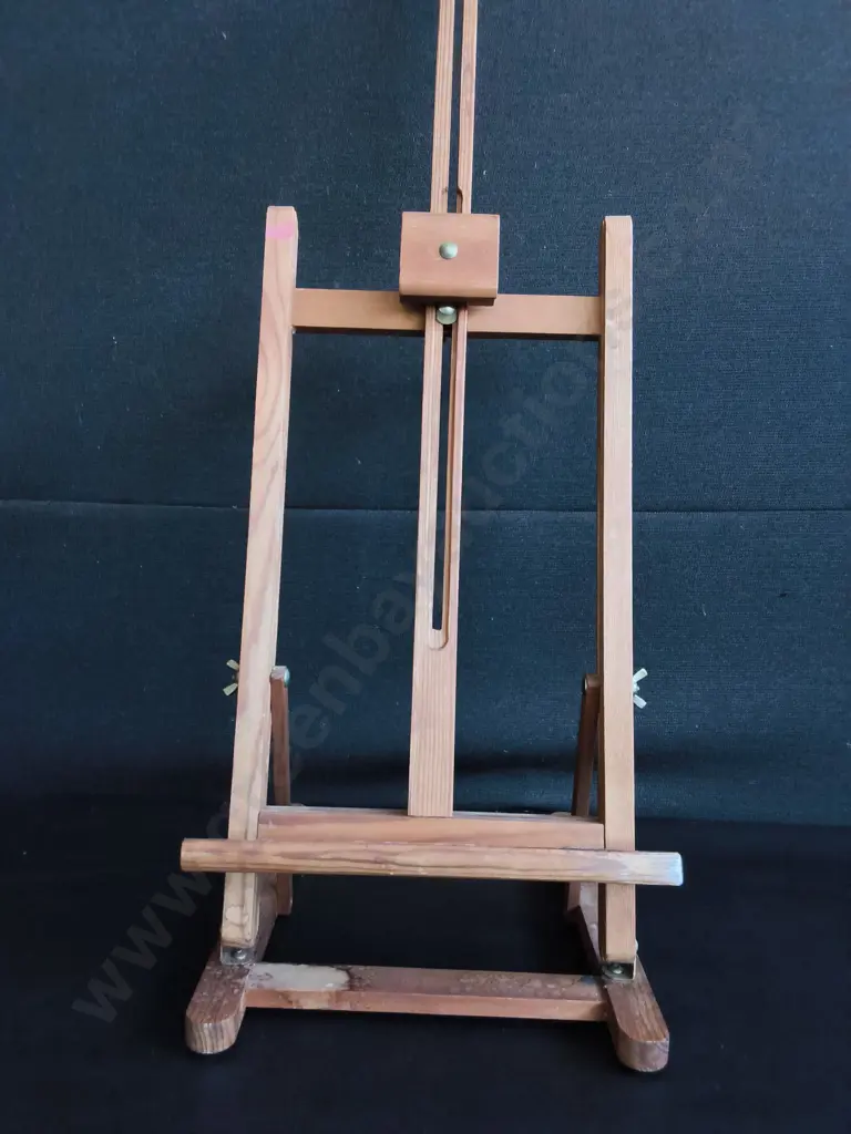 WOODEN TABLE TOP EASEL, H 79 CM, ADJUSTABLE Image 1++