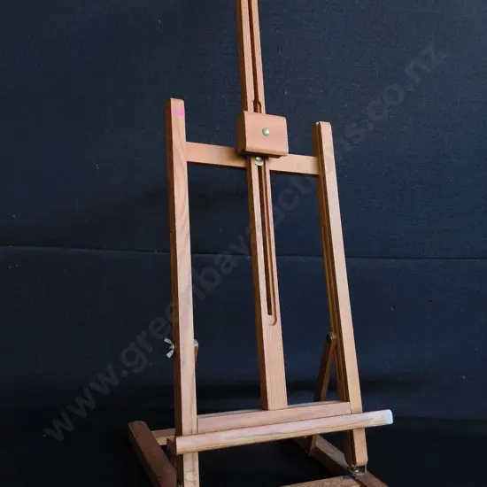 WOODEN TABLE TOP EASEL, H 79 CM, ADJUSTABLE