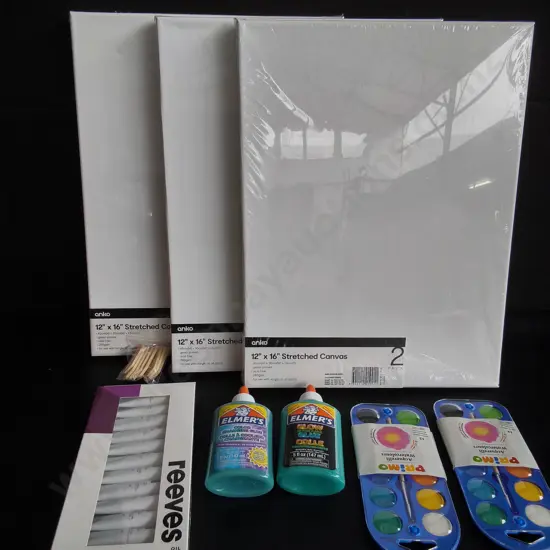 8 BRAND NEW ARTS AND CRAFTS ITEMS