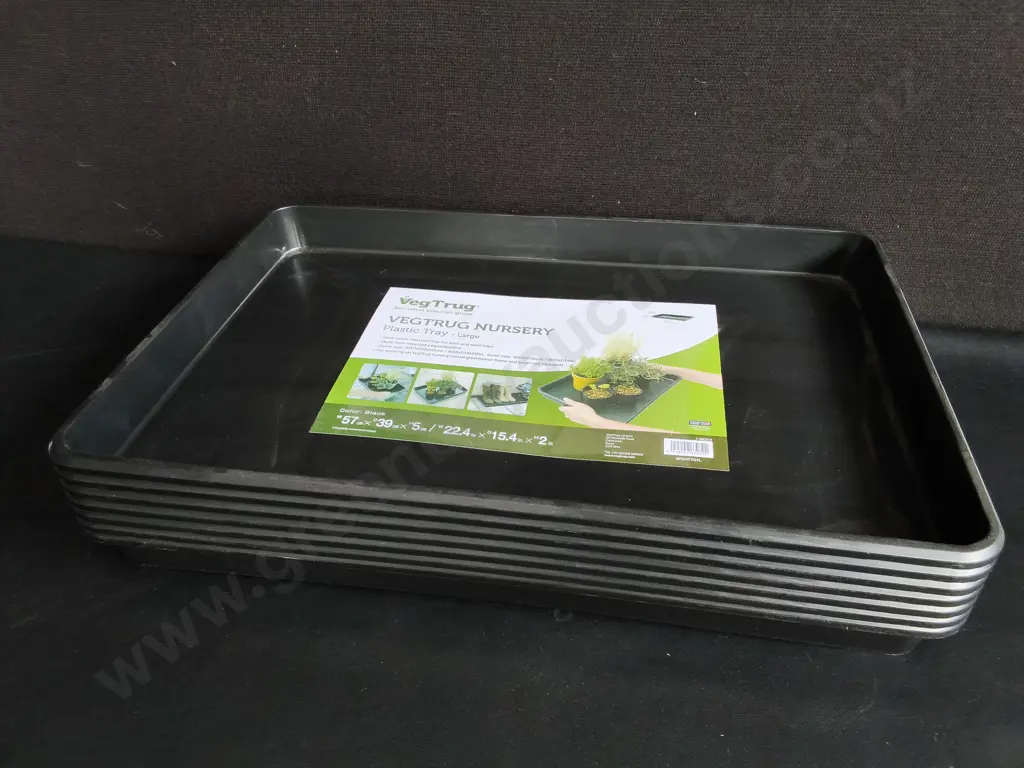 7 BRAND NEW VEGTRUG NURSERY PLASTIC TRAYS, W 57 CM Image 1++