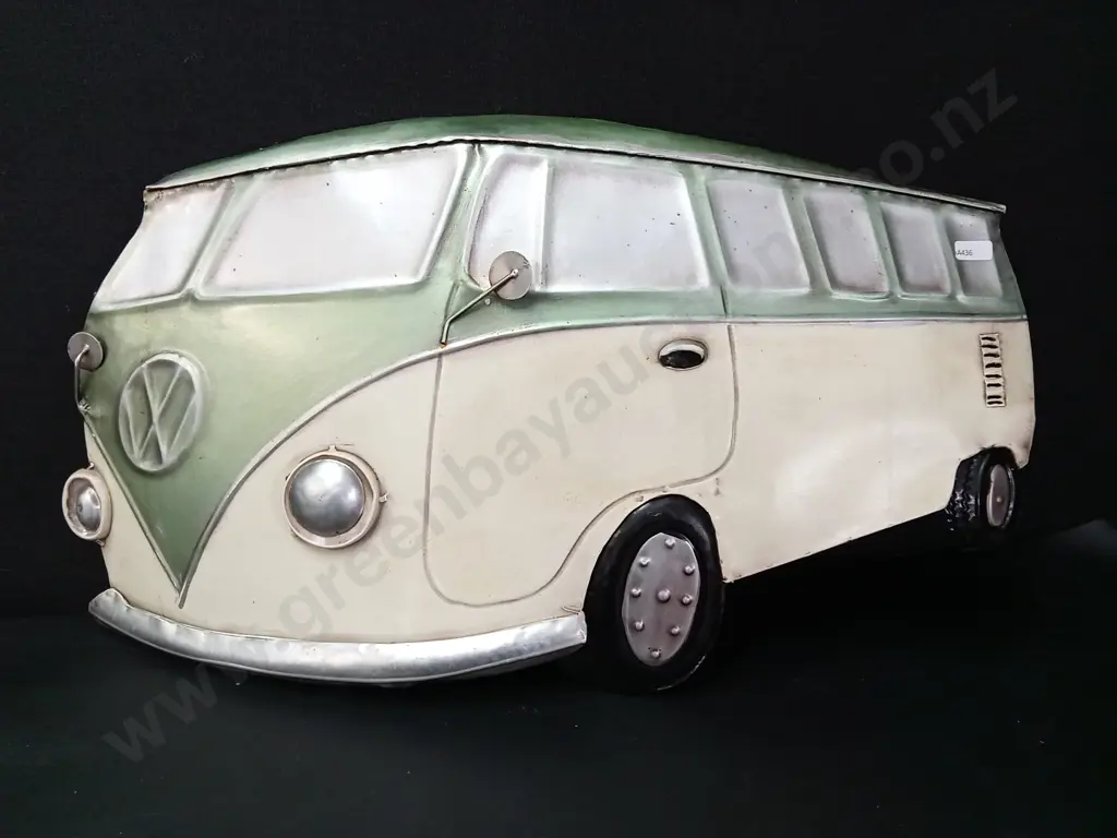 VINTAGE VOLKSWAGON METAL ART L66CM H37CM Image 1++
