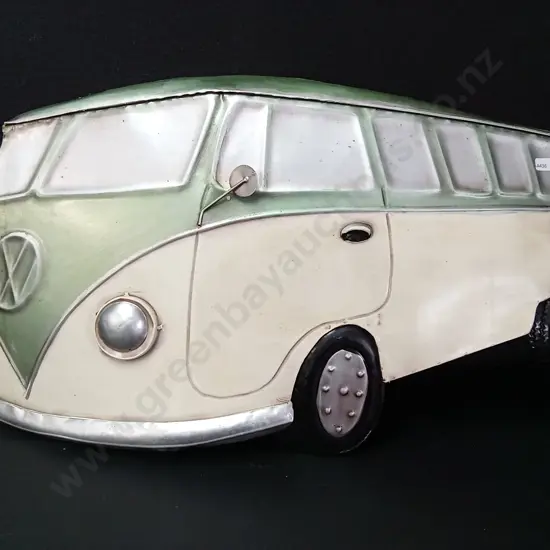 VINTAGE VOLKSWAGON METAL ART L66CM H37CM