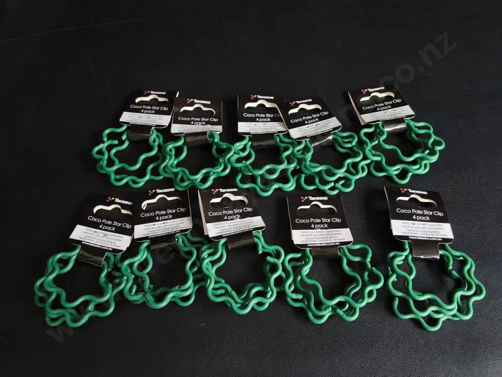 10 BRAND NEW PACKS OF TAKASHO POLE STAR CLIPS Image 1++