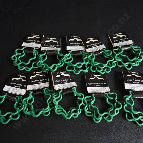 10 BRAND NEW PACKS OF TAKASHO POLE STAR CLIPS