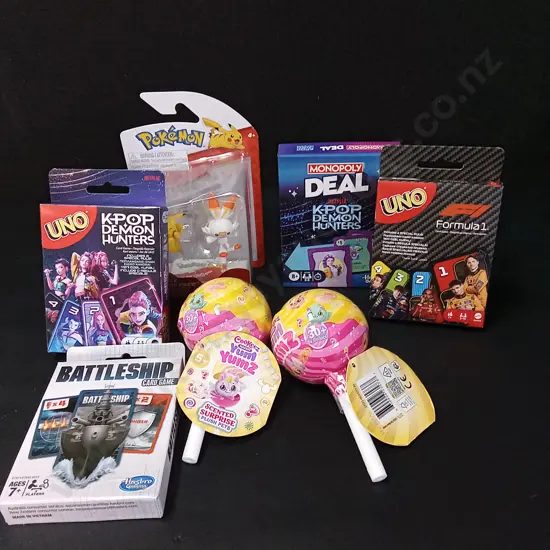 MIX OF TOYS/ GAMES