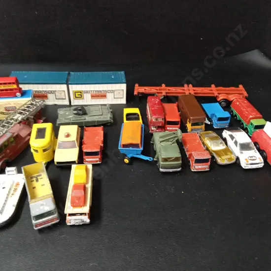COLLECTION OF VINTAGE TOY VEHICLES