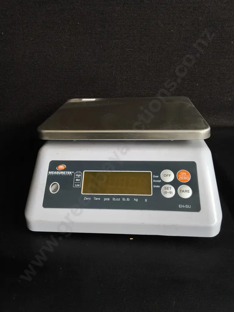 MEASURETEK DIGITAL ELECTRONIC WEIGHING SCALE Image 1++
