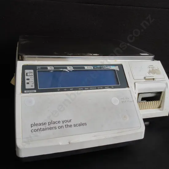 CAS LABEL PRINTING SCALE