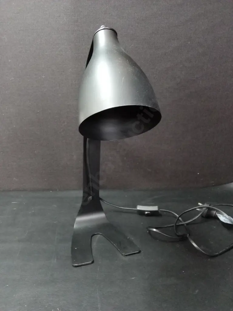 BLACK TABLE LAMP H42CM Image 1++