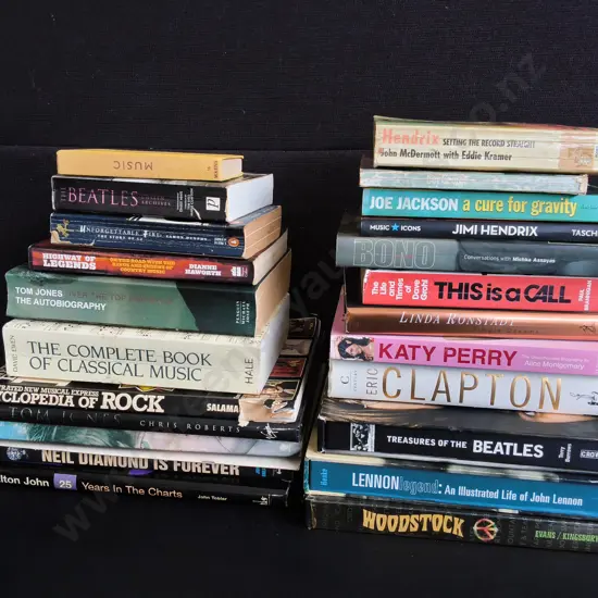 MIX OF MUSIC BOOKS