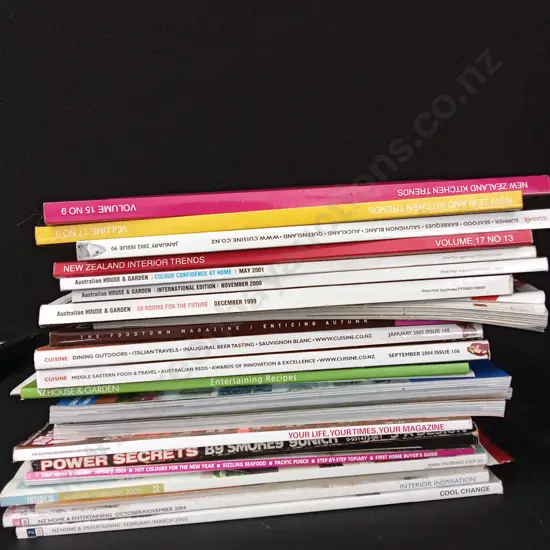 BOX OF VINTAGE MAGAZINES